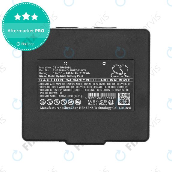 Batéria pre Hetronic Abitron Mini, 2000mAh, Ni-MH, 3.6V, RHE3620KG, HQ