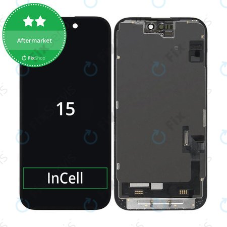 Apple iPhone 15 - LCD Displej + Dotykové Sklo + Rám InCell HD+