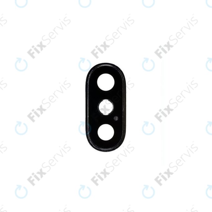 Apple iPhone XS - Sklíčko Kamery s Rámom (Space Gray)