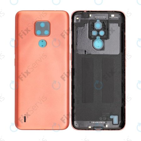 Motorola Moto E7 XT2095 - Batériový Kryt (Satin Coral)