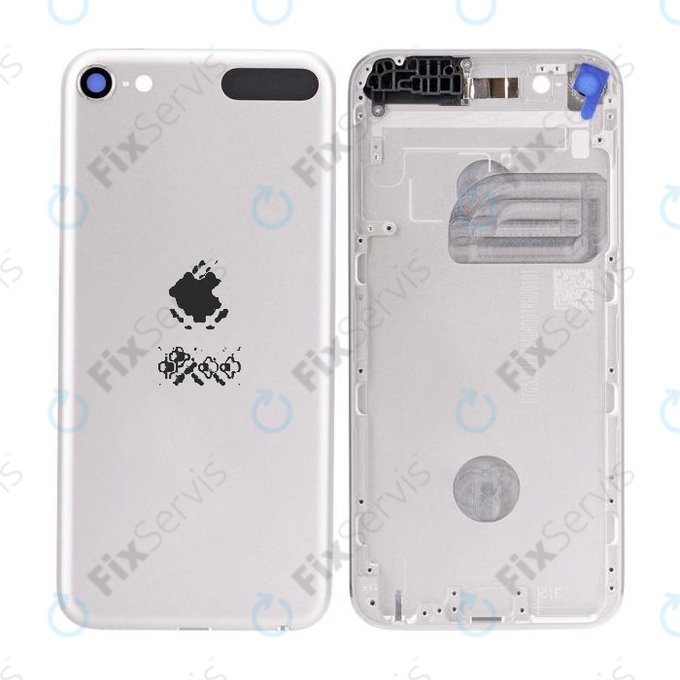 Apple iPod Touch (6th Gen) - Zadný Housing (Silver)
