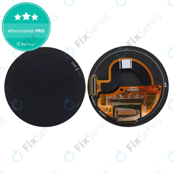 OLED displej + Dotykové sklo bez rámu (Black) pre Garmin Forerunner 165