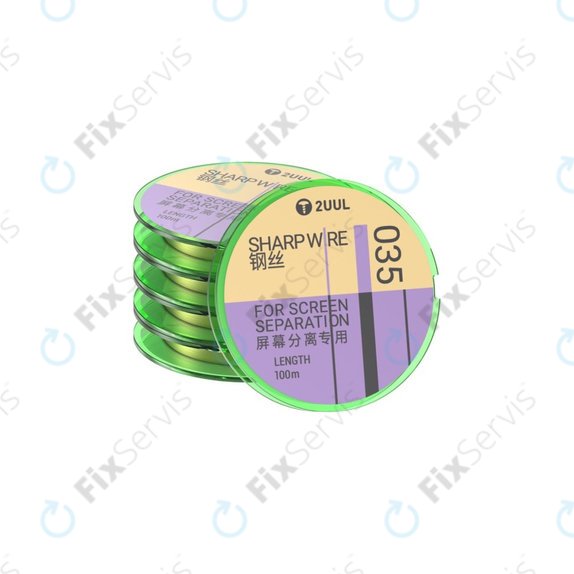 Drôt na separovanie LCD displejov, 2UUL GS-035, 0.035mm x 100m