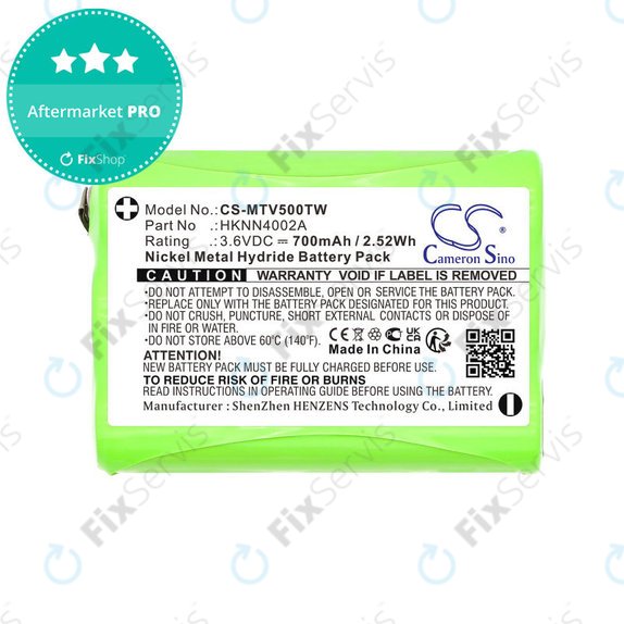 Batéria pre Motorola Talkabout T280, T200, T82, T82 Extreme, 700mAh, Ni-MH, 3.6V, HKNN4002A, HQ