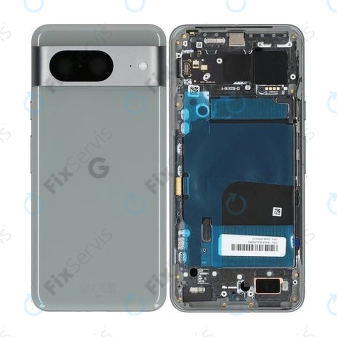 Google Pixel 8 GKWS6 G9BQD - Batériový Kryt (Hazel) - G949-00564-01 Genuine Service Pack