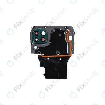 Huawei P40 Lite - Krytka Základnej Dosky + Sklíčko Zadnej Kamery + NFC (Crush Green) - 02353MVC