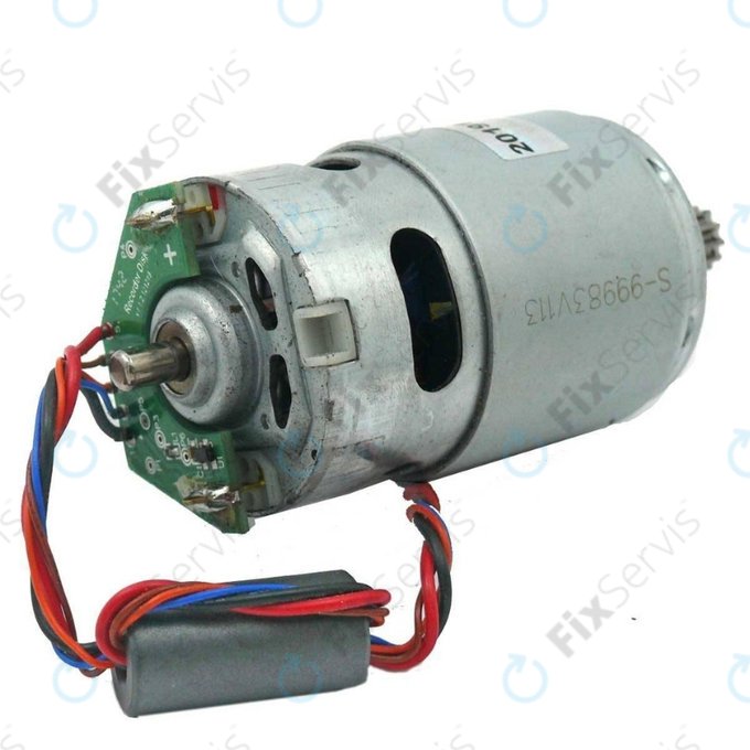 Motor hlavnej kefy bez magnetu pre Vorwerk Kobold VR200