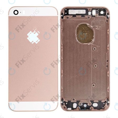 Apple iPhone SE - Zadný Housing (Rose Gold)