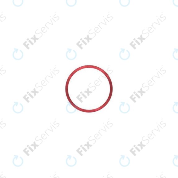 Apple iPhone XR - Rám Sklíčka Zadnej Kamery (Red)