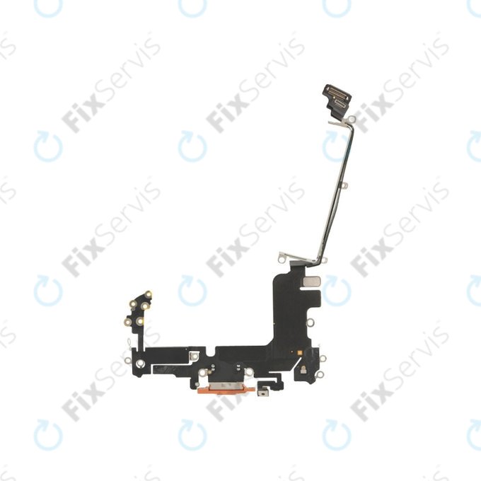 Apple iPhone 17 Pro - Nabíjaci Konektor + Flex Kábel (Orange)