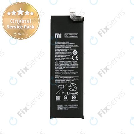 Xiaomi Mi Note 10, Mi Note 10 Lite, Mi Note 10 Pro - Batéria BM52 5260mAh - 46020000095Z, 460200002D5Z Genuine Service Pack