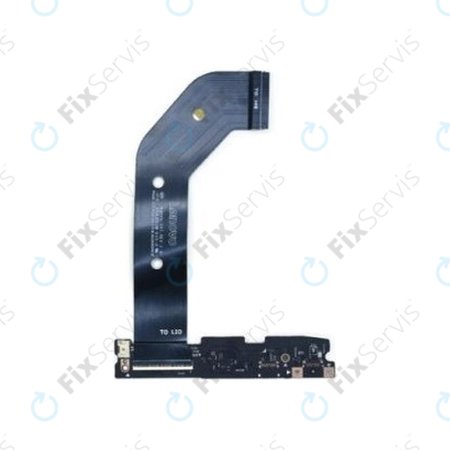 Lenovo Yoga 910-13IKB - USB Board Type C + Flex Cable - 5C50M35042 Genuine Service Pack