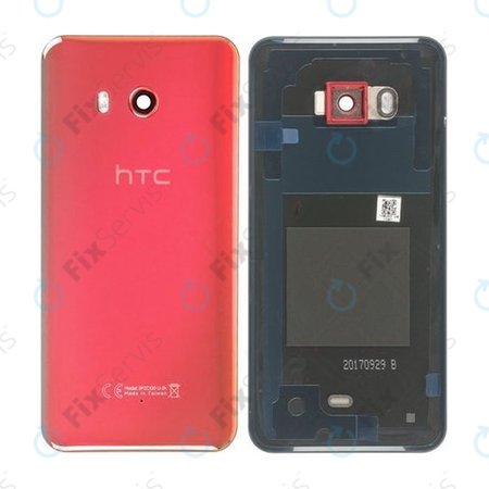 HTC U11 - Batériový Kryt (Červená) - 74H03337-25M