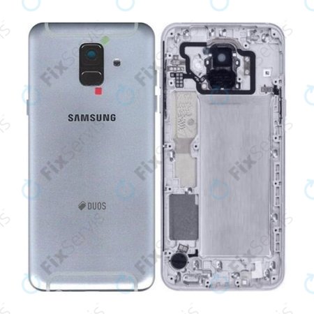 Samsung Galaxy A6 A600 (2018) - Batériový Kryt (Gray) - GH82-16423B Genuine Service Pack
