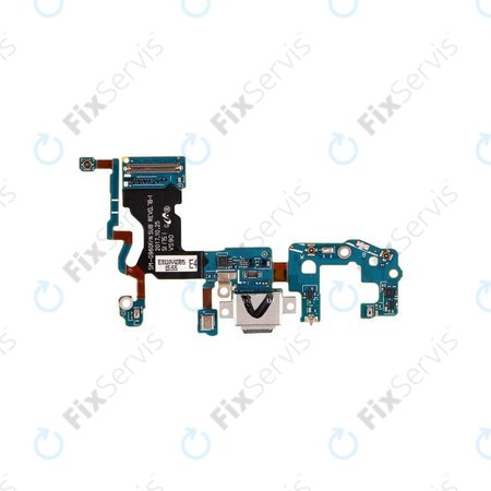 Samsung Galaxy S9 G960F - Nabíjací Konektor + Flex Kábel + Mikrofón - GH97-21684A Genuine Service Pack