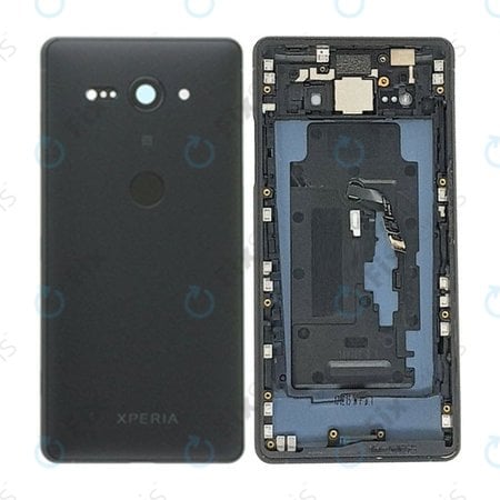 Sony Xperia XZ2 Compact - Batériový Kryt (Čierna) - 1313-0865