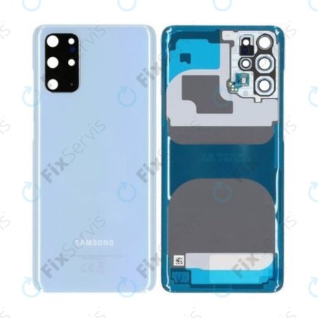 Samsung Galaxy S20 Plus G985F - Batériový Kryt (Cloud Blue) - GH82-22032D, GH82-21634D Genuine Service Pack