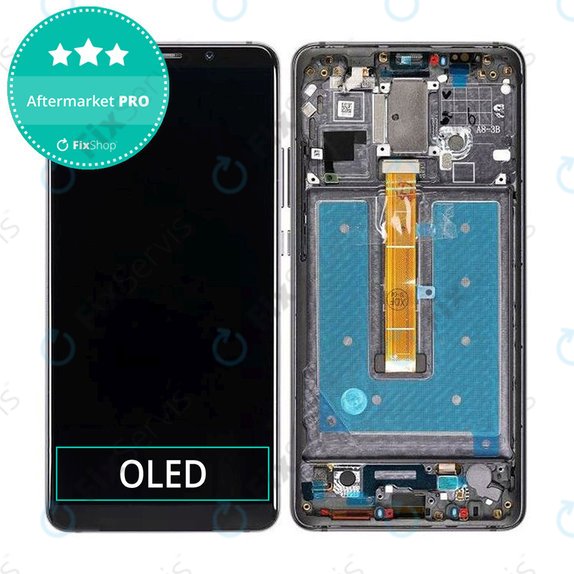 Huawei Mate 10 Pro - LCD Displej + Dotykové Sklo + Rám (Titanium Gray) OLED