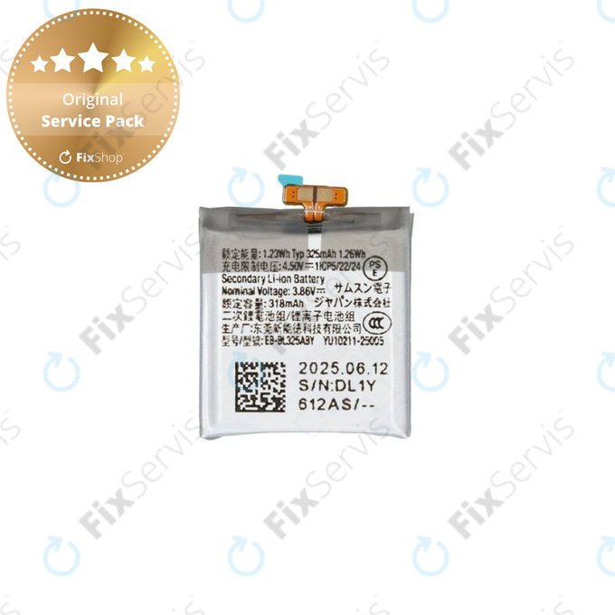 Samsung Galaxy Watch 8 L320N, L325U - Batéria EB-BL325ABY 435mAh - GH43-05278A Genuine Service Pack