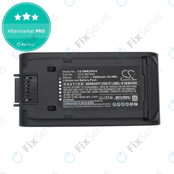 Batéria pre Samsung Bespoke Jet, Bespoke Jet Complete, 2500mAh, Li-Ion, 25.2V, VCA-SBTA95, HQ