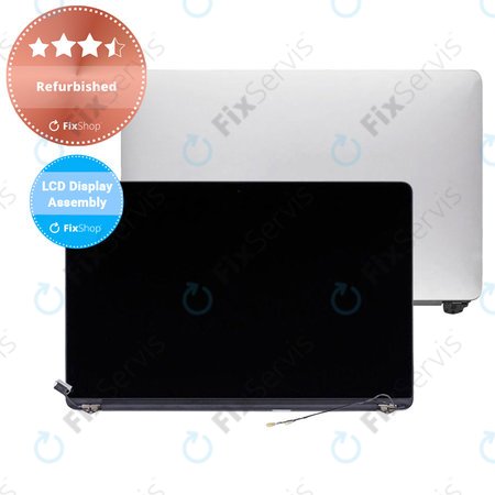 Apple MacBook Pro 15" A1398 (Mid 2012 - Early 2013) - LCD Displej + Predné Sklo + Kryt Refurbished