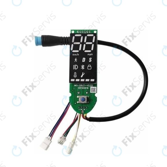Xiaomi Mi Electric Scooter 1S, Essential, Pro 2, Mi 3 - Prístrojová Doska s LCD - C002550016100, C002790006400 Genuine Service Pack