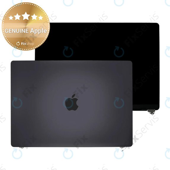 LCD displej pre MacBook Pro 16", A3403 (2024), s predným sklom a krytom, Space Black, 661-42325, Genuine Apple