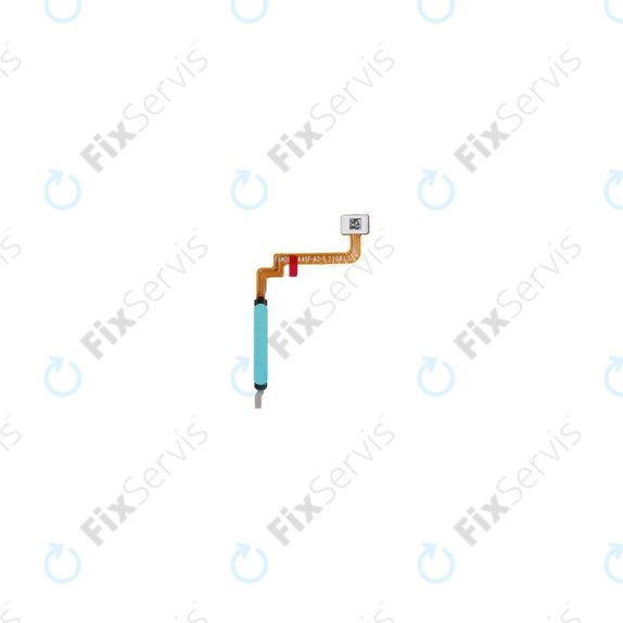 Xiaomi Redmi Note 10 5G - Senzor Odtlačku Prsta + Flex Kábel (Aurora Green) - 49020000139X Genuine Service Pack