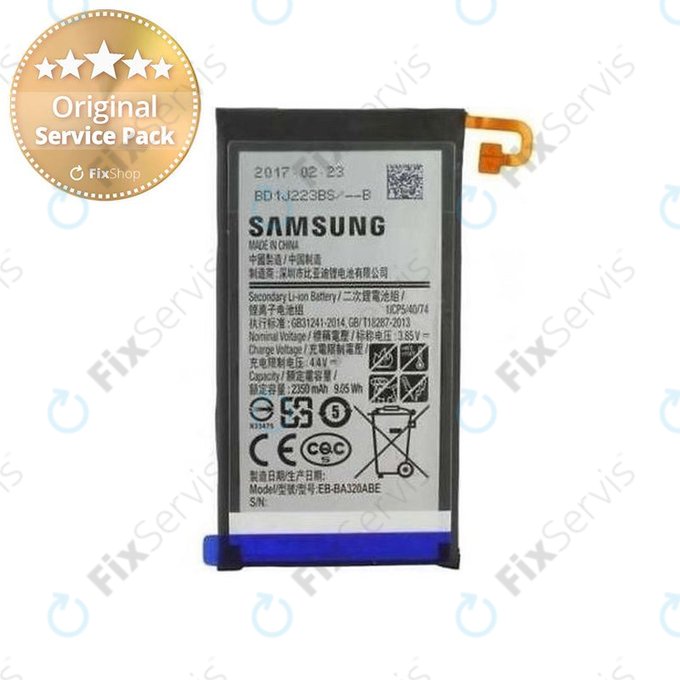 Samsung Galaxy A3 A320F (2017) - Batéria EB-BA320ABE 2350mAh - GH43-04677A Genuine Service Pack