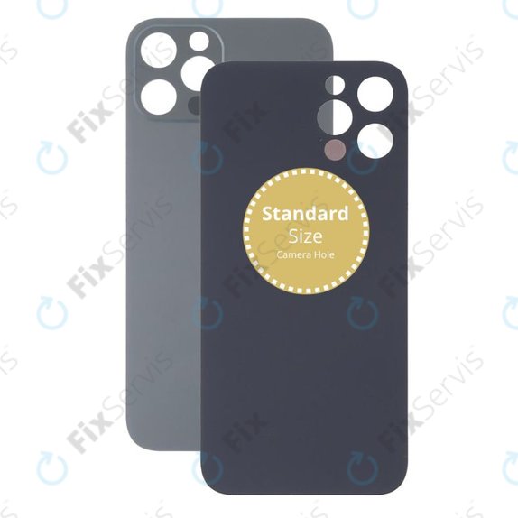 Apple iPhone 13 Pro Max - Sklo Zadného Housingu (Graphite)