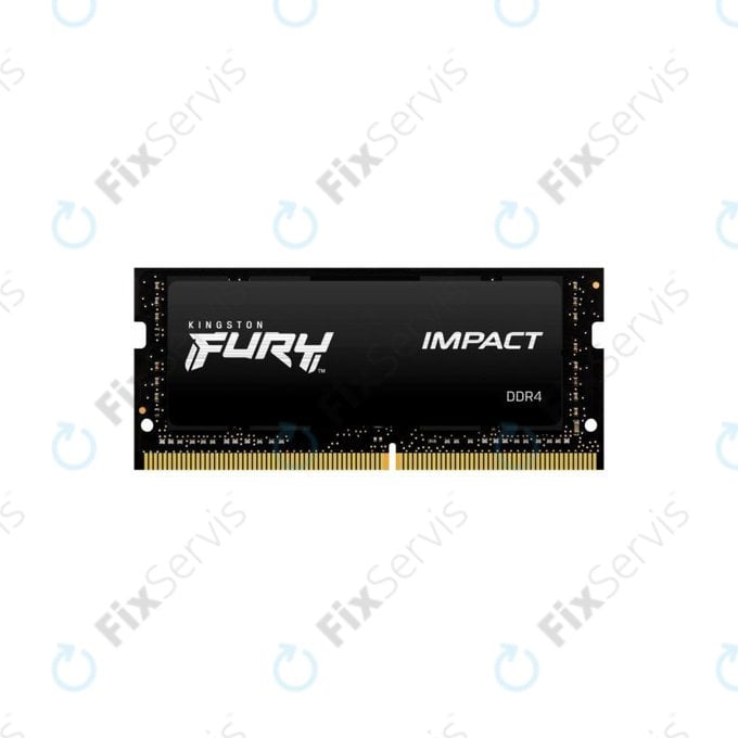 Kingston Fury Impact - Operačná Pamäť SO-DIMM 16GB DDR4 2666MHz - KF426S15IB/16 Genuine Service Pack