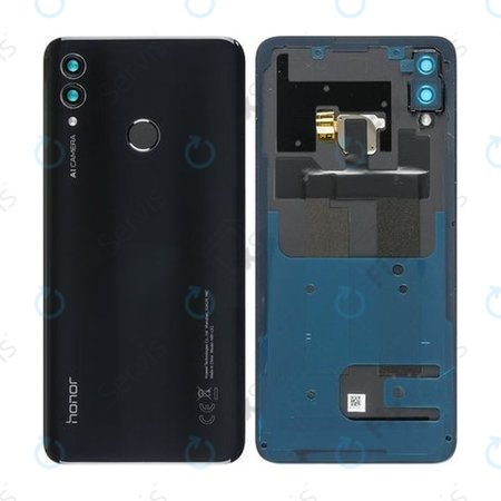 Huawei Honor 10 Lite - Batériový Kryt + Senzor Odtlačku (Midnight Black) - 02352HAE Genuine Service Pack