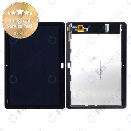 Huawei MediaPad M3 Lite 10 - LCD Displej + Dotykové Sklo (Space Grey) - 02351JCC