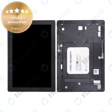 Asus ZenPad 10 Z300C, Z300CT, Z300CX, ZD300C - LCD Displej + Dotykové Sklo + Rám (Black) - 90NP0222-R20010 Genuine Service Pack