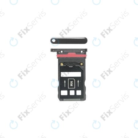 Huawei Mate 20 Pro - SIM Slot (Black) - 51661KCR Genuine Service Pack