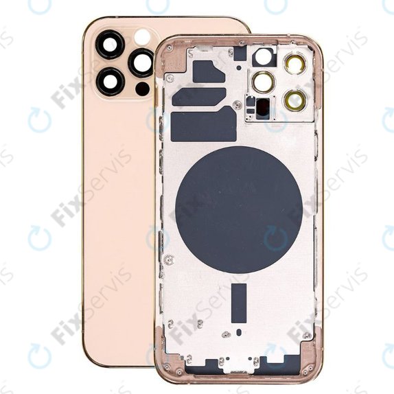 Apple iPhone 12 Pro - Zadný Housing (Gold)
