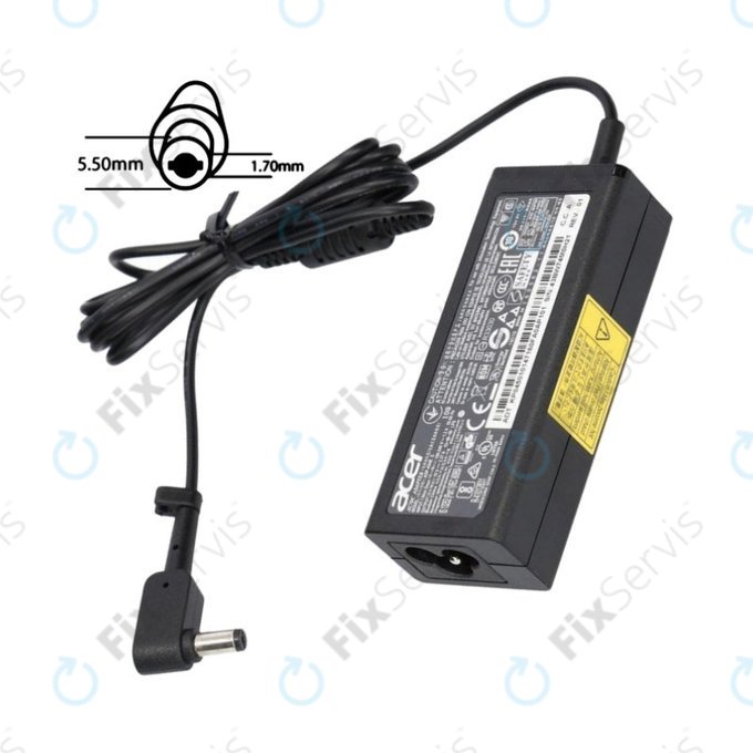 Nabíjací adaptér pre Acer, 77011170, 45W, 19V, Genuine Service Pack