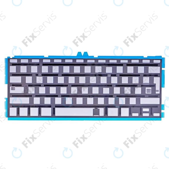 Apple MacBook Air 13" A1466 (Mid 2012 - Mid 2017) - Podvietenie Klávesnice UK/EU