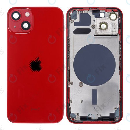 Apple iPhone 13 - Zadný Housing (Red)