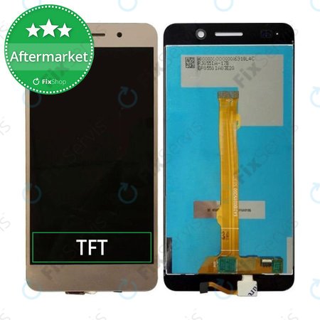 Huawei Y6 - LCD Displej + Dotykové Sklo (Gold) TFT