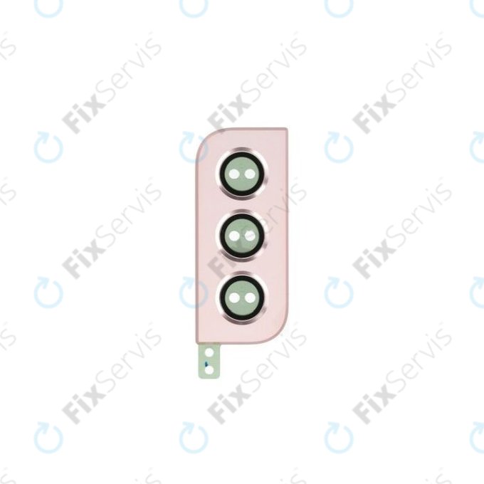 Samsung Galaxy S22 S901B - Rám Sklíčka Zadnej Kamery (Pink Gold) - GH98-47028D Genuine Service Pack