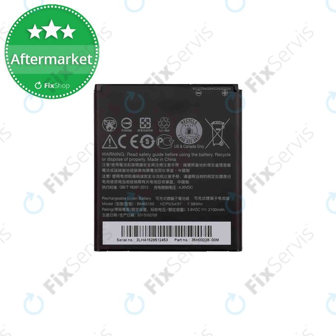 HTC Desire 510 A1 - Batéria BM65100 2100mAh