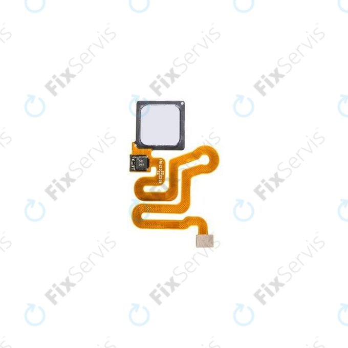 Huawei P9 - Senzor Otlačku Prsta + Flex Kábel (Strieborná) - 23100037