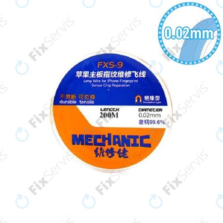 Mechanic - Medený Drôt - 0.02mm x 200m
