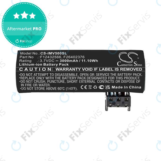Batéria pre Ingenico Move 5000, 3000mAh, Li-Ion, 3.7V, F26402376, HQ