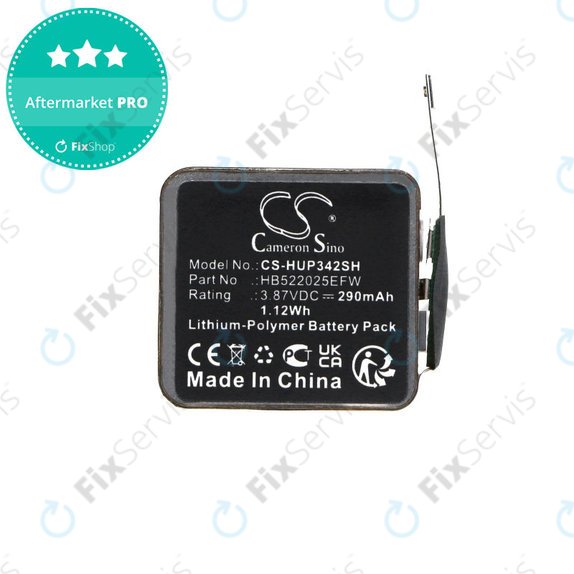Batéria pre Huawei Watch GT3 42mm, Watch GT3 Pro 42mm, 290mAh, Li-Pol, 3.87V, HB522025EFW, HQ