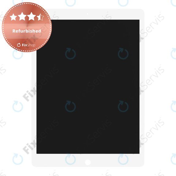 LCD Displej pre iPad Pro 12.9" (1st Gen 2015), White, Dotykové sklo bez rámu, Refurbished