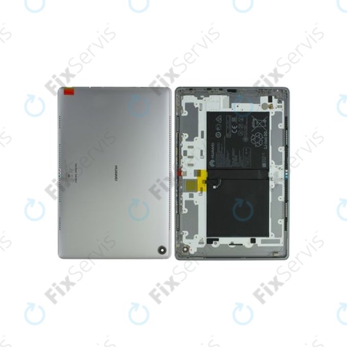 Huawei MediaPad M5 10.8 WiFi - Batériový Kryt + Batéria (Space Grey) - 02351VTS