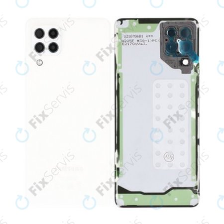 Samsung Galaxy M22 M225F - Batériový Kryt (White) - GH82-26674B Genuine Service Pack