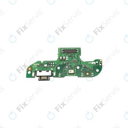 Motorola One Macro - Nabíjací Konektor + Mikrofón PCB Doska